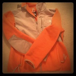 Orange North Face Women’s Jacket